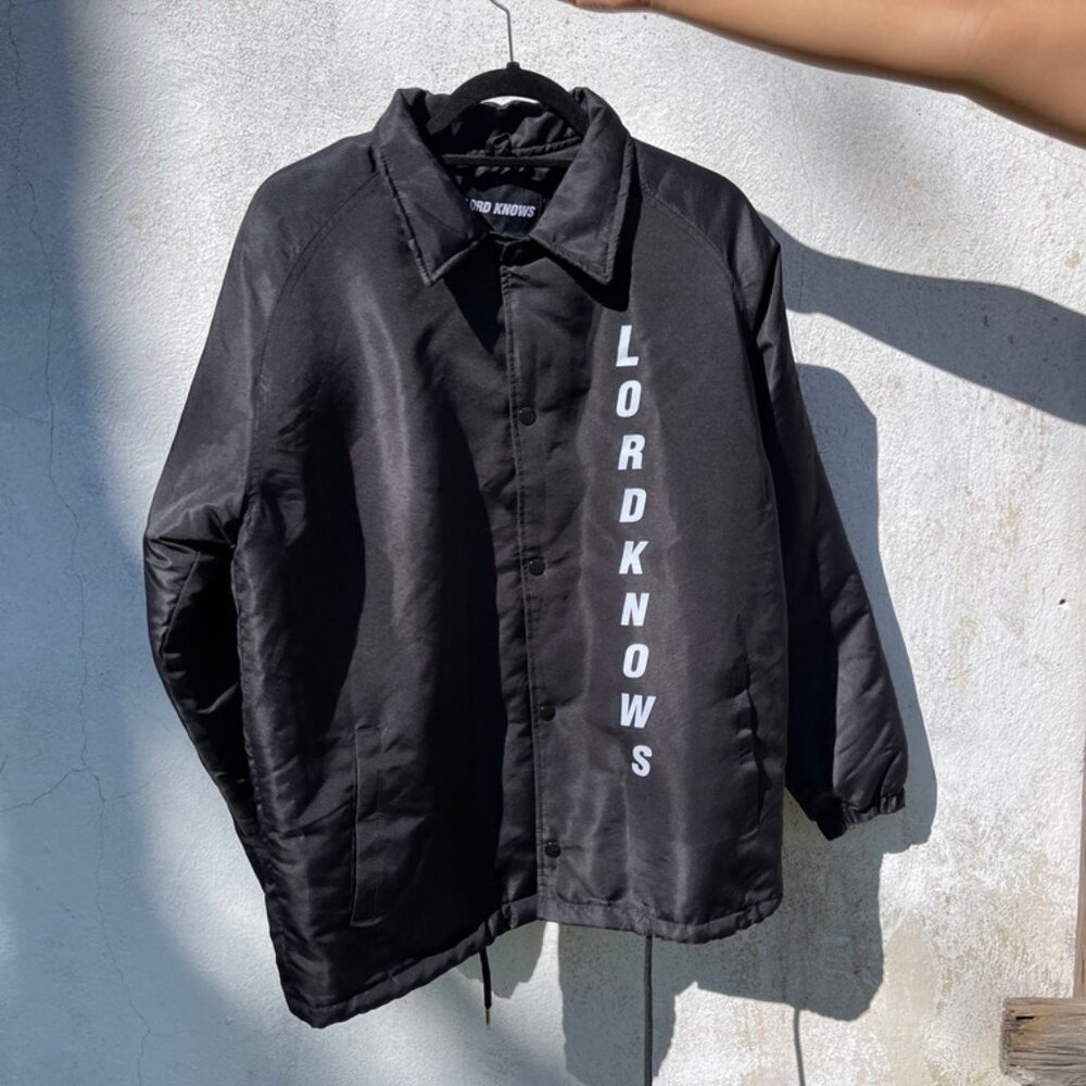 *RARE* Lord Knows Bomber Jacket - Black - M